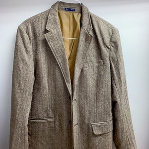 Gap causal brown blazer